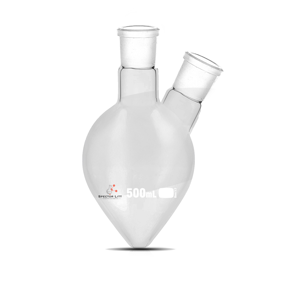 Flask Pear shape with two Neck